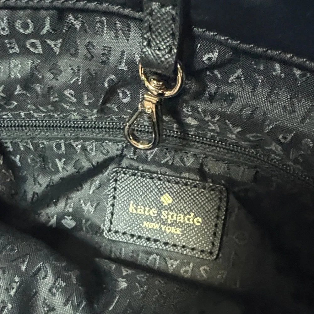Kate Spade Blake Avenue Small Loden nylon handbag tote in black